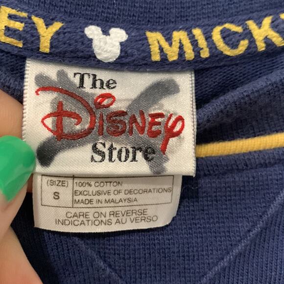 Mickey Mouse Jersey Sweatshirt Sweater Men's Size Small - Picture 5 of 7